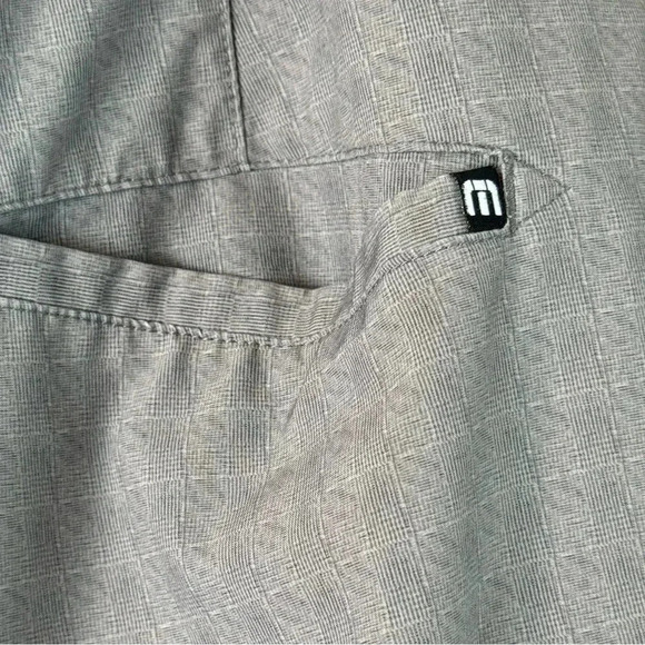 Travis Matthew Men's Size 38 Golf Shorts Gray Polyester Spandex Casual Pockets - Picture 5 of 7